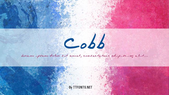 Cobb example