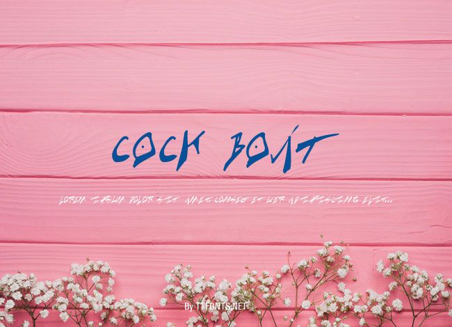 Cock Boat example