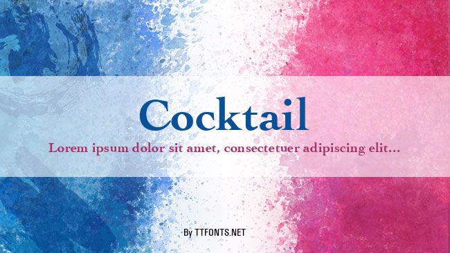 Cocktail example