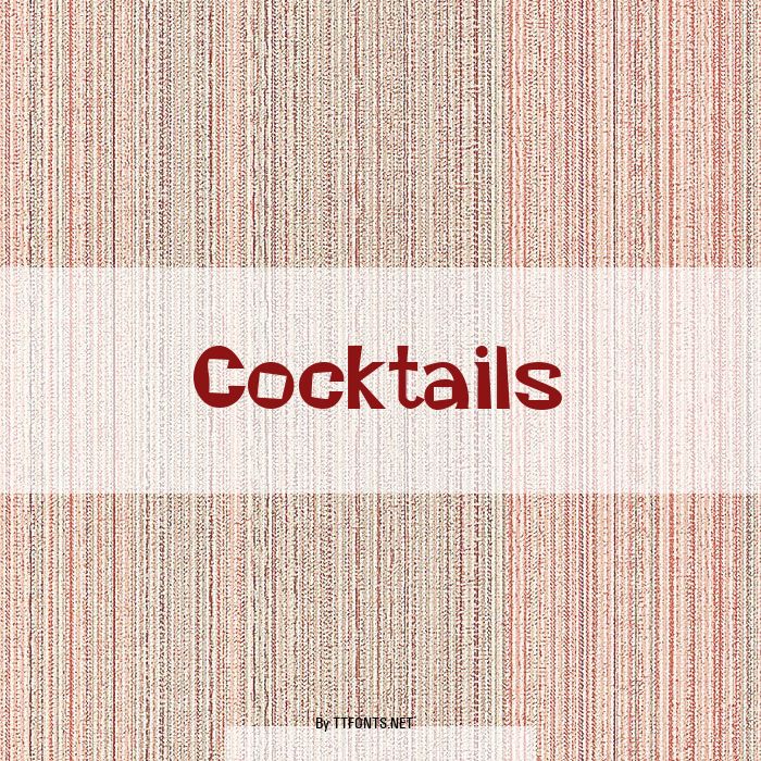 Cocktails example