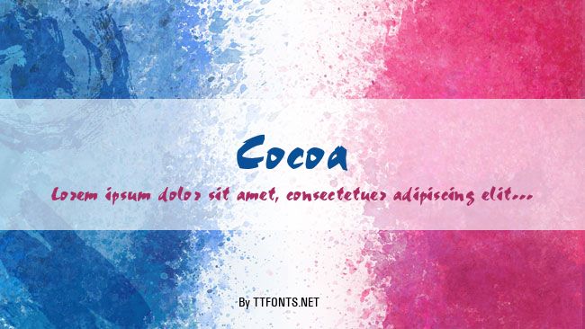 Cocoa example
