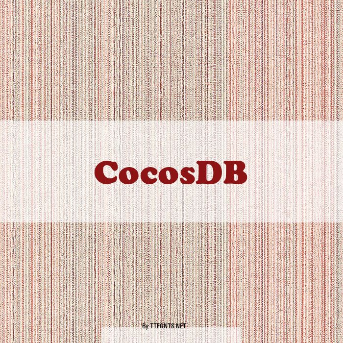 CocosDB example