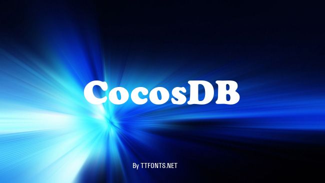 CocosDB example