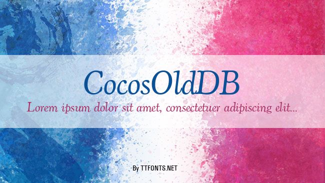 CocosOldDB example
