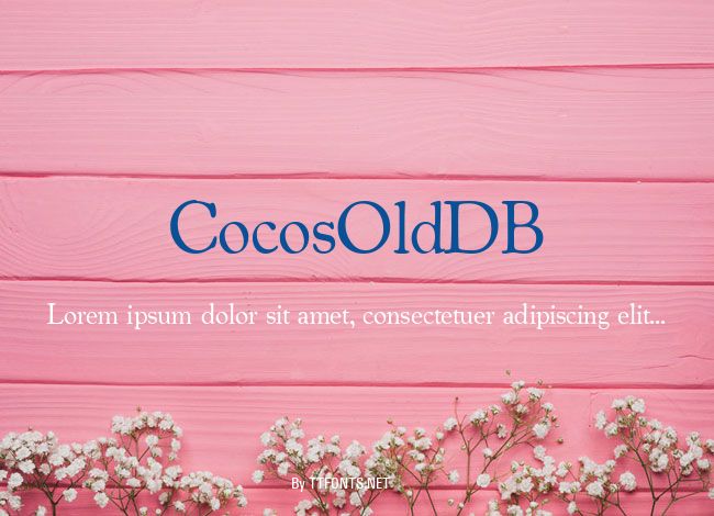 CocosOldDB example