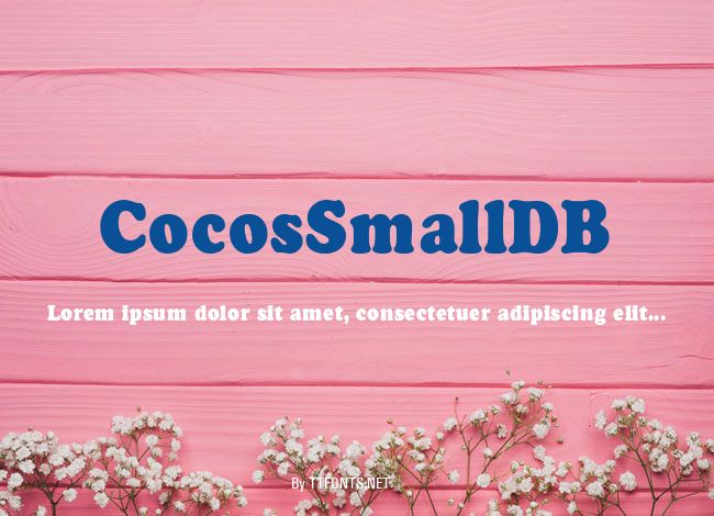 CocosSmallDB example