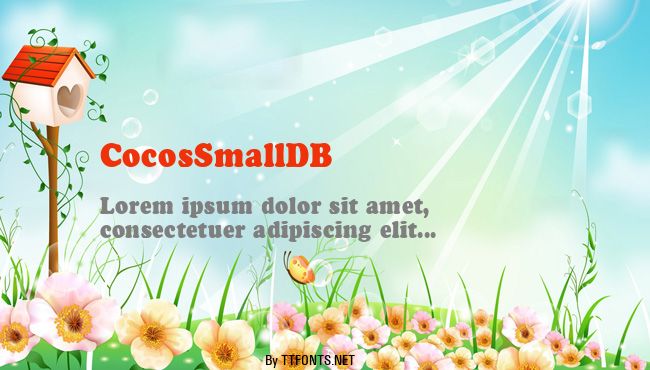CocosSmallDB example