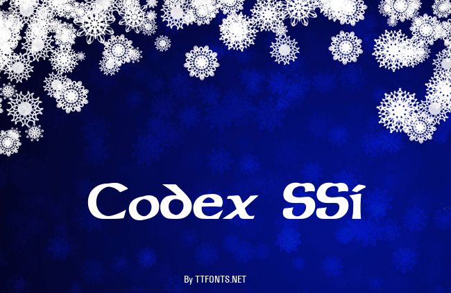 Codex SSi example