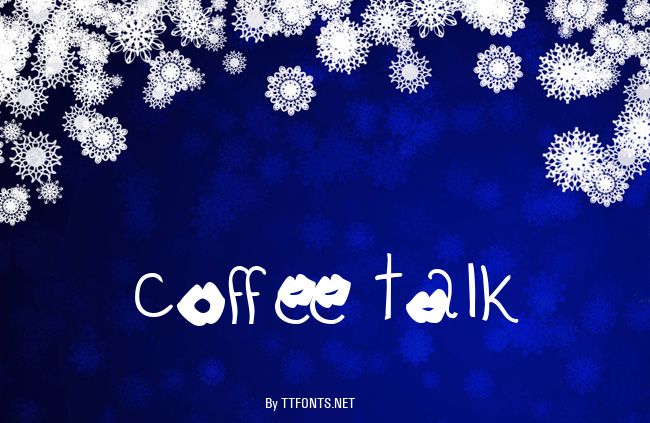 coffee talk example