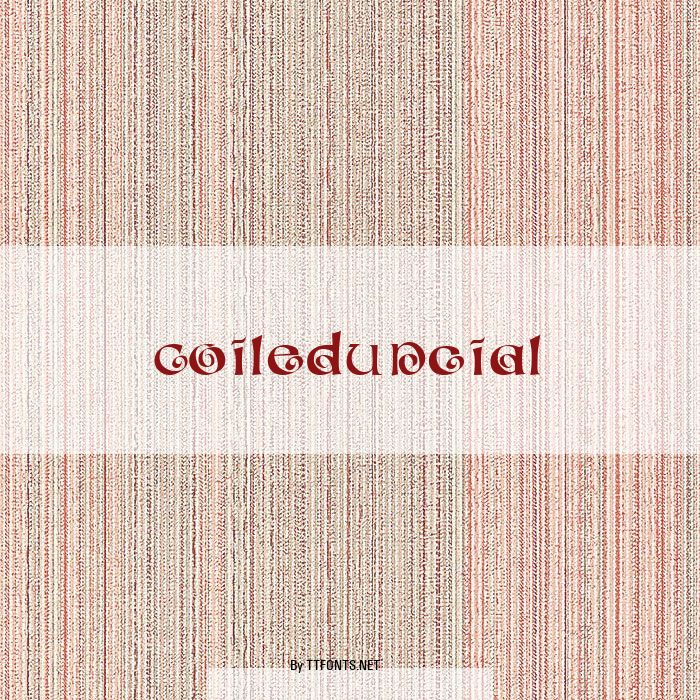 CoiledUncial example