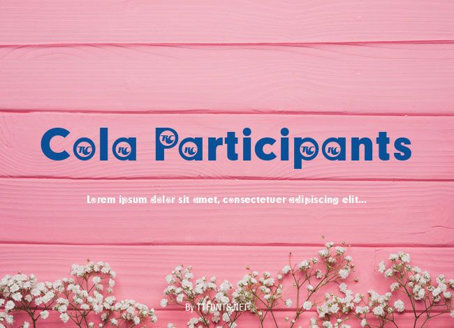 Cola Participants example