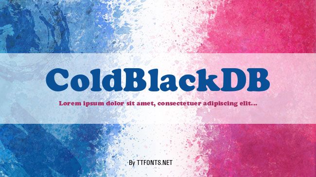 ColdBlackDB example