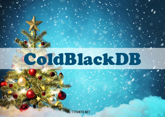 ColdBlackDB example