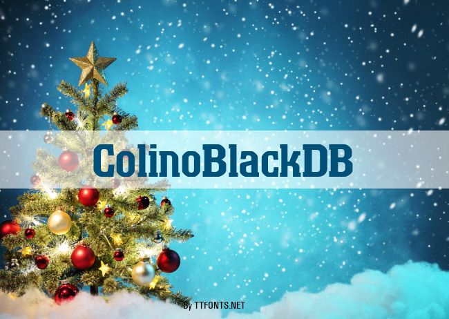 ColinoBlackDB example