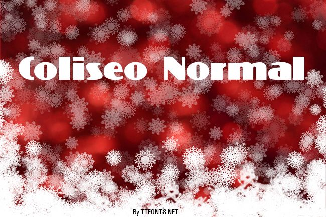 Coliseo-Normal example