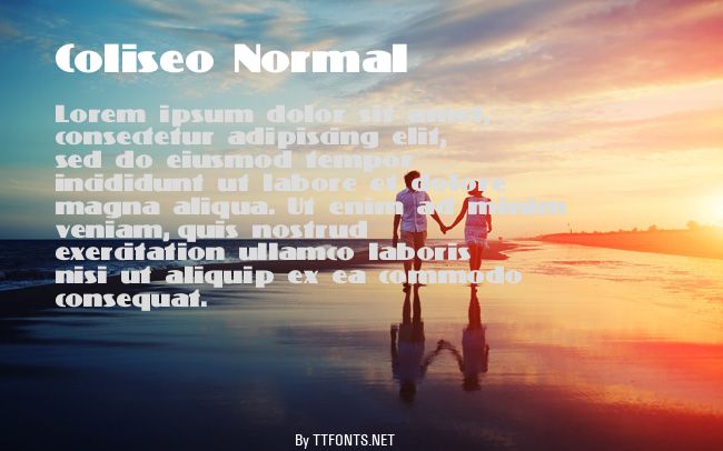 Coliseo-Normal example