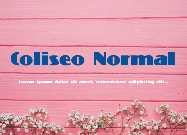 Coliseo-Normal example