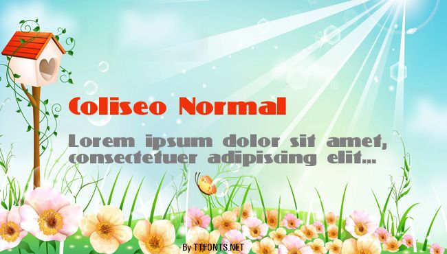 Coliseo-Normal example