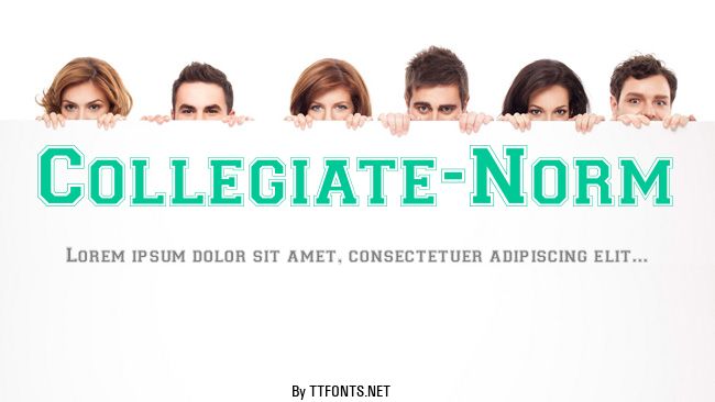 Collegiate-Norm example