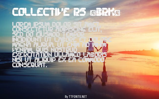 Collective RS (BRK) example