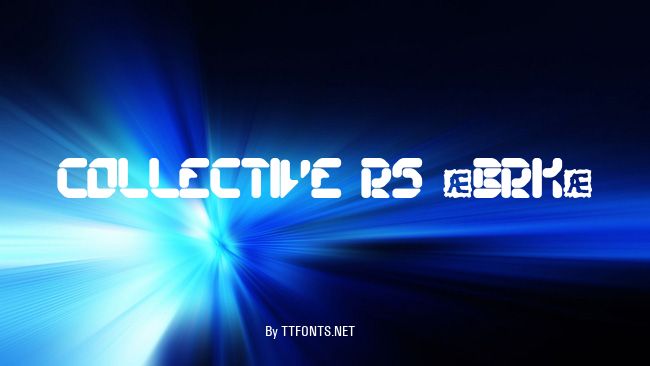 Collective RS (BRK) example