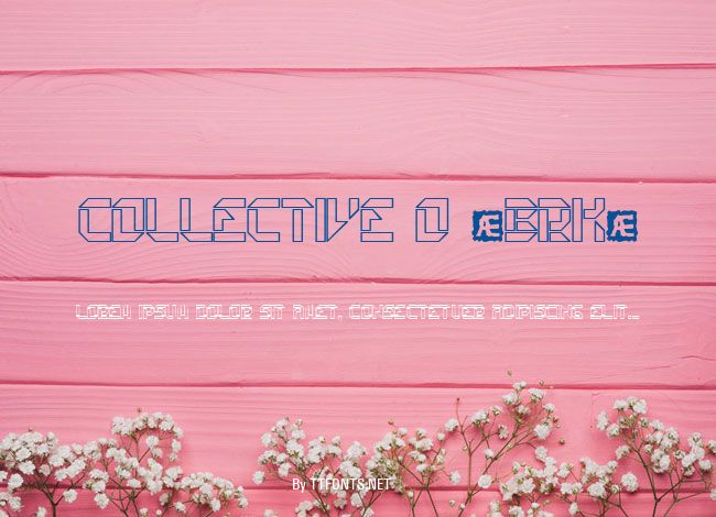 Collective O (BRK) example