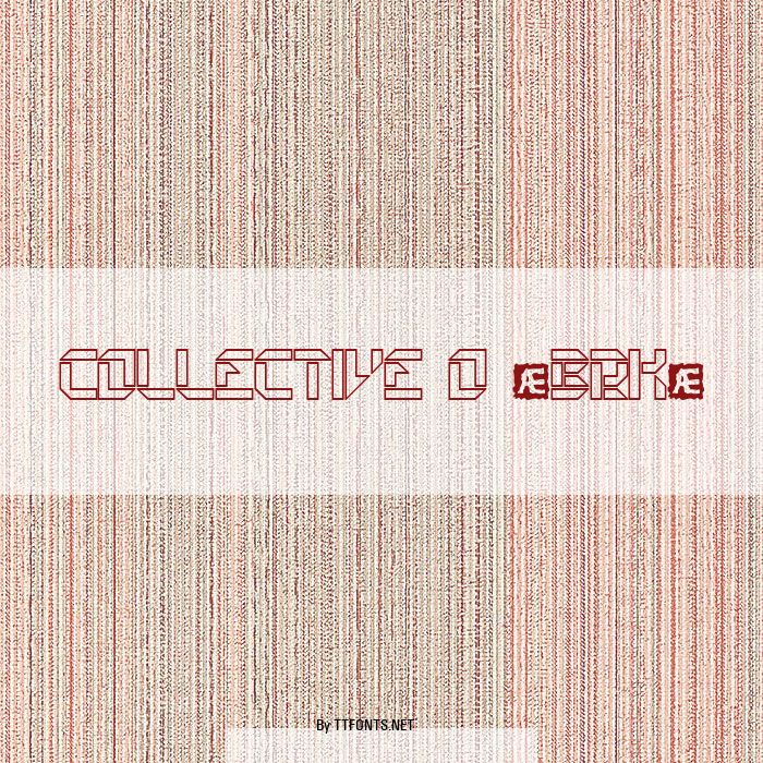 Collective O (BRK) example