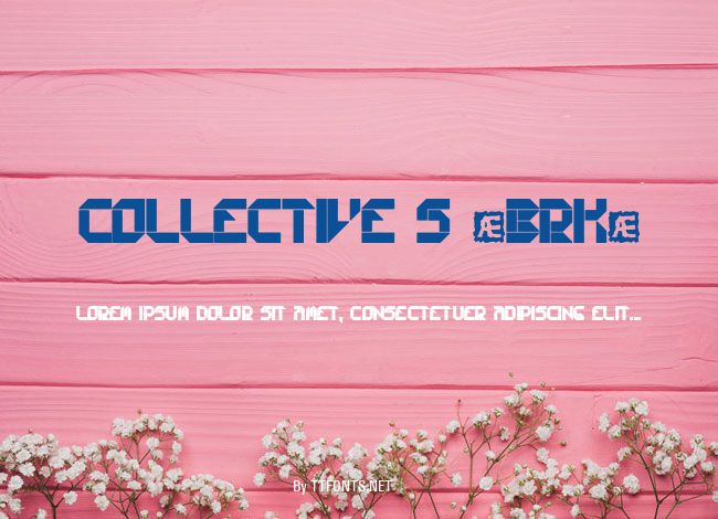 Collective S (BRK) example