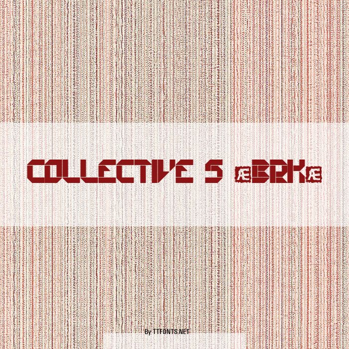 Collective S (BRK) example