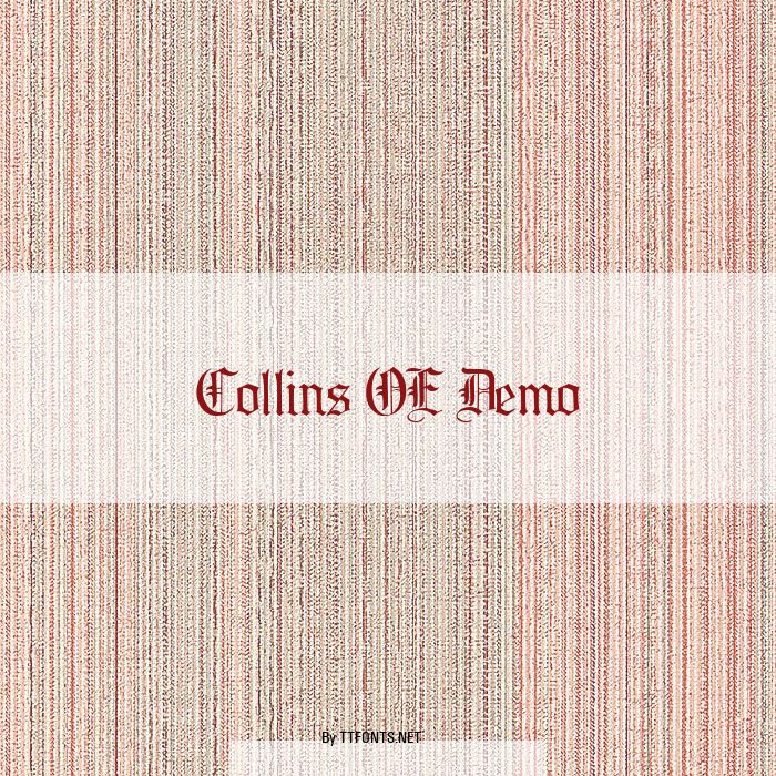 Collins OE Demo example