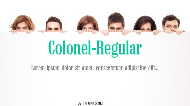 Colonel-Regular example