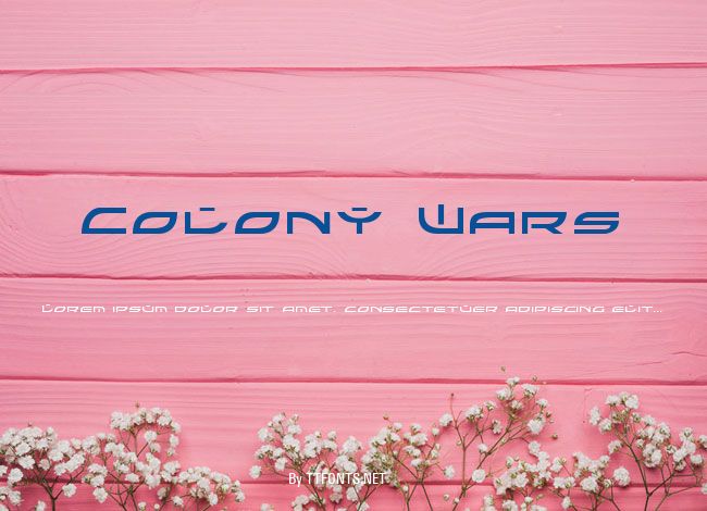 Colony Wars example