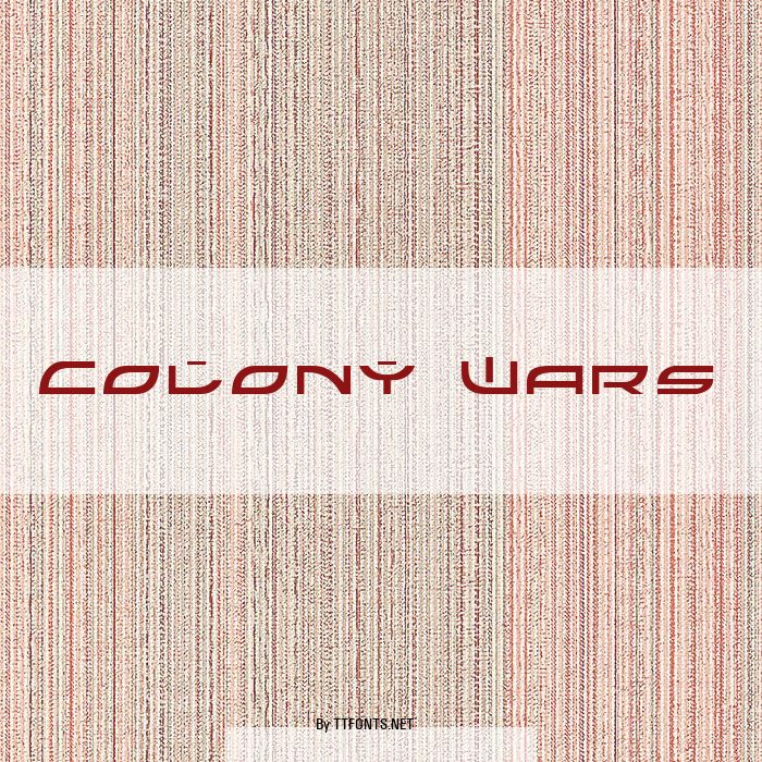 Colony Wars example