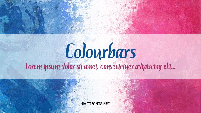 Colourbars example