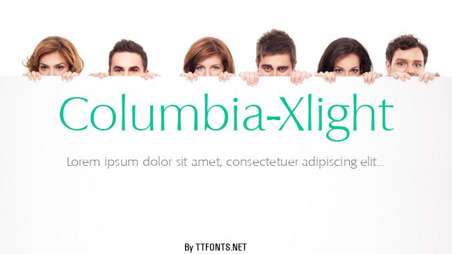Columbia-Xlight example