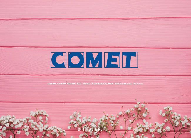 Comet example