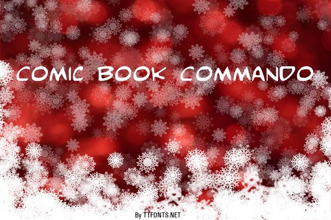 Comic Book Commando example