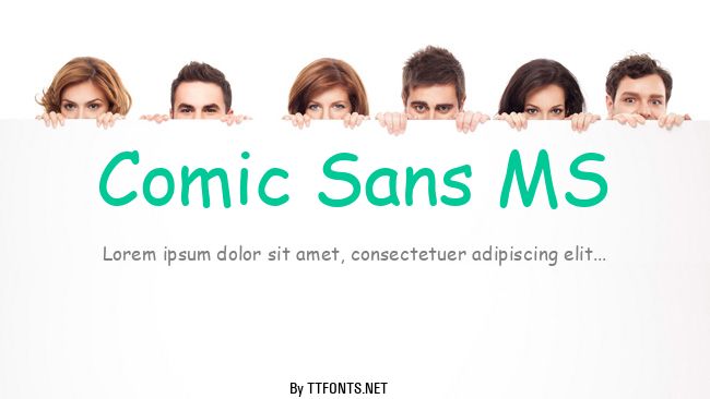 Comic Sans MS example