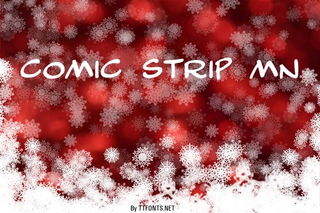 Comic Strip MN example