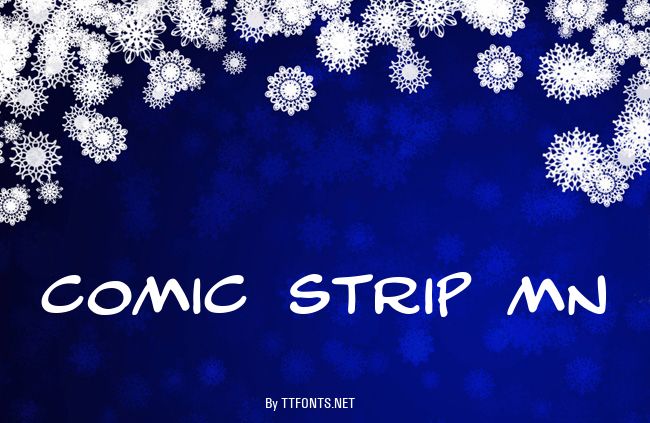 Comic Strip MN example