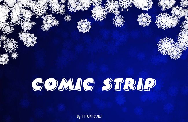 Comic Strip example