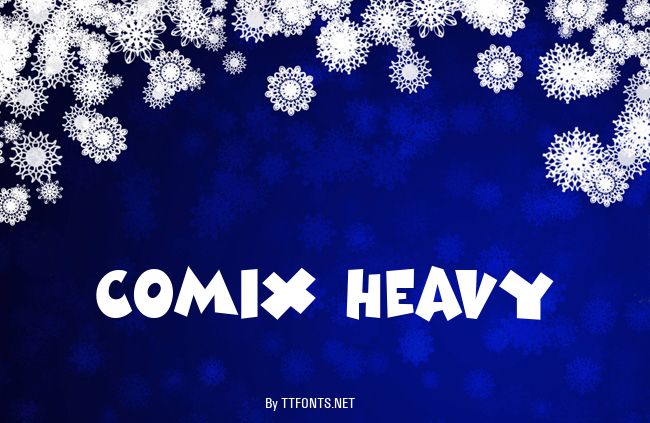 Comix Heavy example