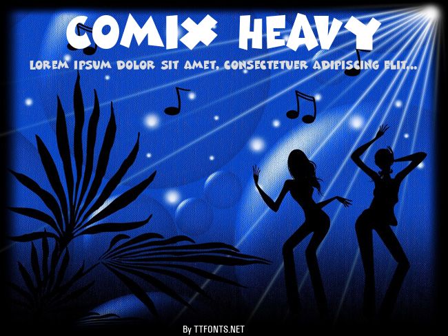 Comix Heavy example