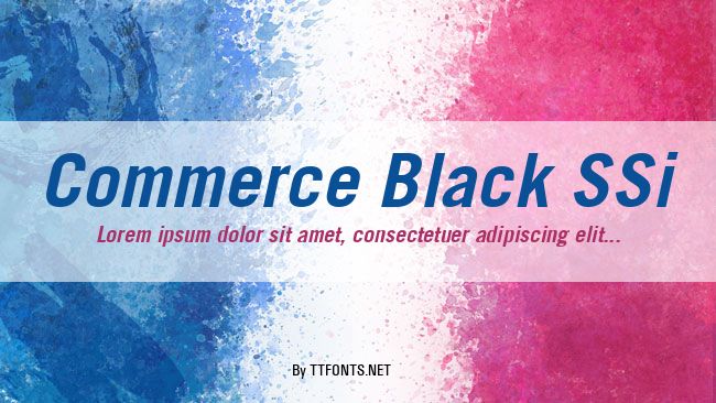 Commerce Black SSi example