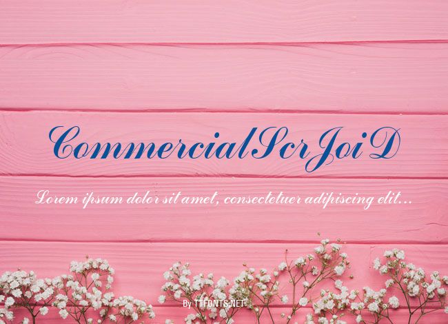 CommercialScrJoiD example