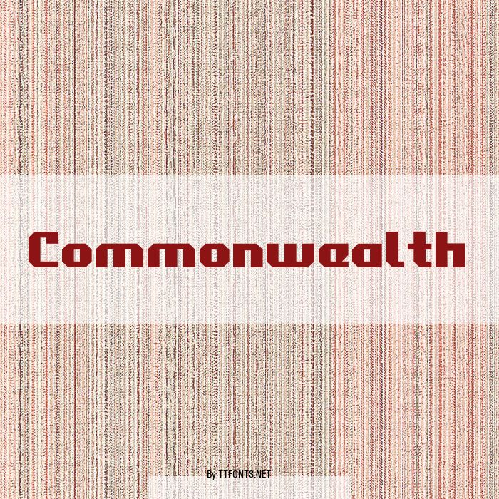 Commonwealth example