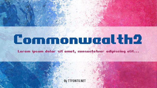 Commonwealth2 example