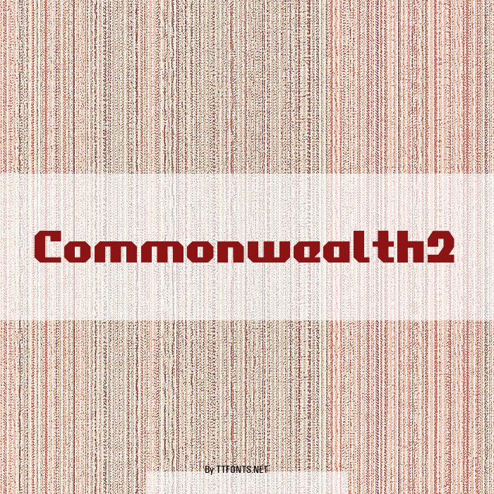 Commonwealth2 example