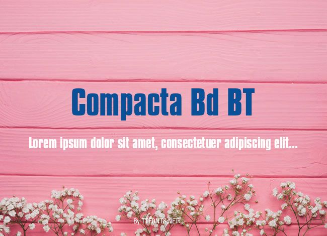Compacta Bd BT example