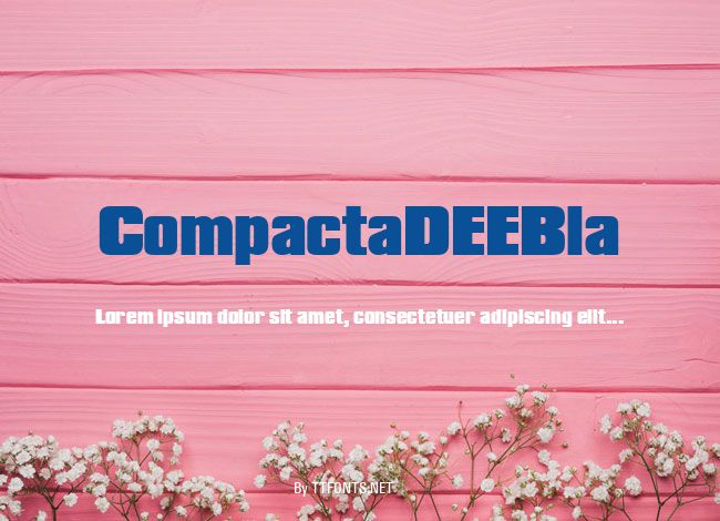 CompactaDEEBla example